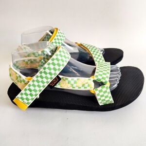 Teva Mens Original Universal Picnic Slice Yarrow Lemons Sandals 1004006 Size 9